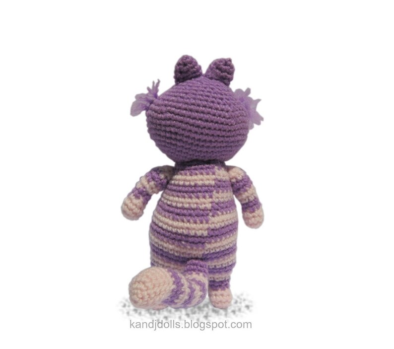 Cheshire Cat, Amigurumi Crochet Pattern in English, Italian, French, Spanish, Dutch and German image 3