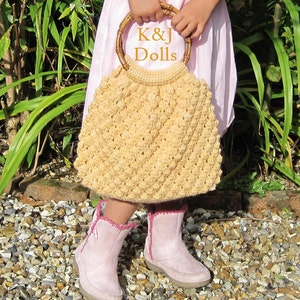 Honey Bag Crochet Pattern in English and German image 2