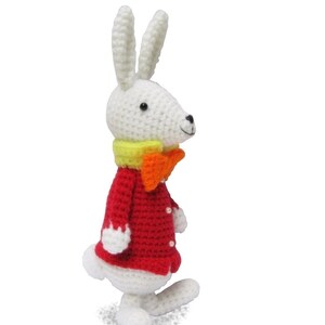 White Rabbit from Alice in Wonderland, PDF Crochet Pattern, English, French and German edition image 5
