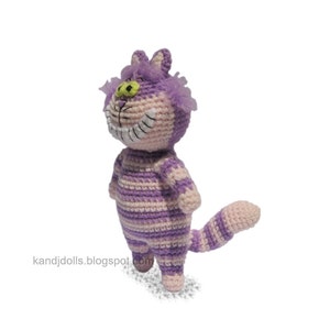 Cheshire Cat, Amigurumi Crochet Pattern in English, Italian, French, Spanish, Dutch and German image 5