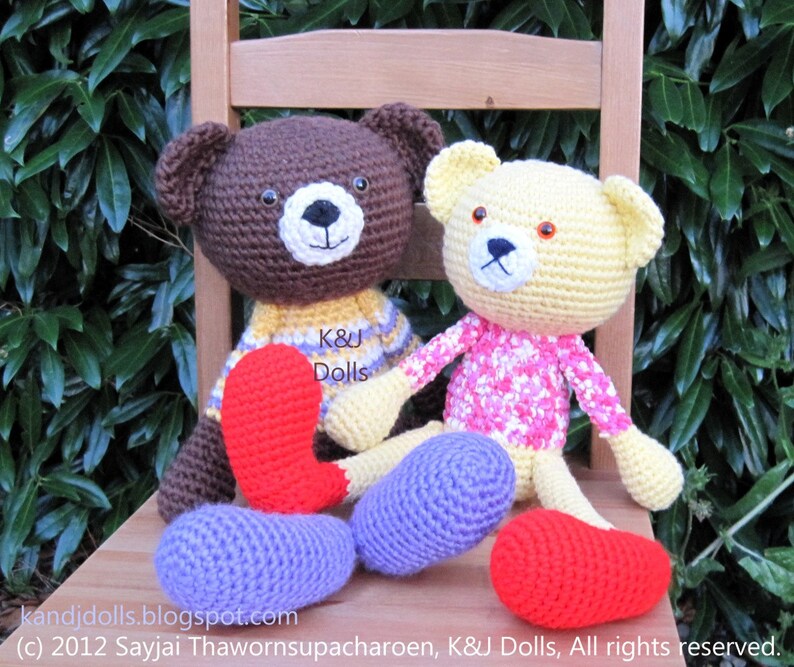 ENGLISH Instructions ONLY Instant Download PDF Crochet Etsy