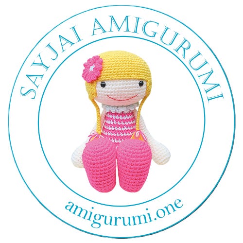 ふわふわマーメイド編みぐるみかぎ針編みパターン – 18.5インチ人形用