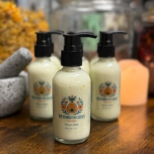 Moon Milk: Sleepy Time Lotion
