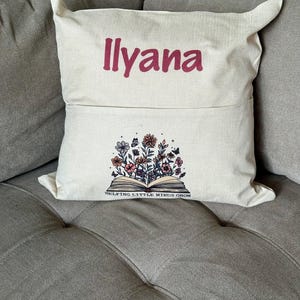 Custom Pocket Reading Pillow