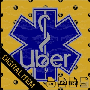 Star of Life EMT Paramedic Decal - Medical Emergency First Responder Sticker - EMS Gift