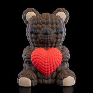 Love Cube Container - 3D Printed Romantic Gift Box for Valentine’s Day - Personalized Keepsake