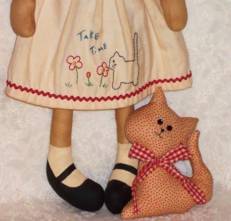 Rag Doll Pattern Cloth Doll Pattern PDF Sewing Pattern Etsy