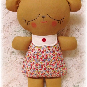EASY Teddy Bear Pattern, Plush Toy Pattern, Softie Pattern, Soft Toy Pattern, Stuffed Animal Pattern, Rag Doll Pattern, PDF Sewing Pattern, image 2