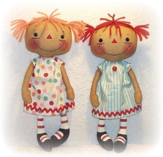 Cloth Doll Pattern PDF Pattern Rag Doll Pattern Sewing