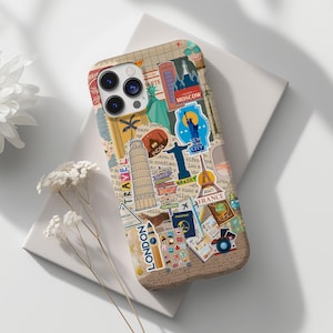 European Travel Collage Phone Case: World Landmarks