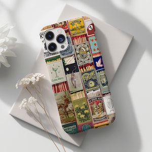 Western Rodeo Matchbox Collage Phone Case