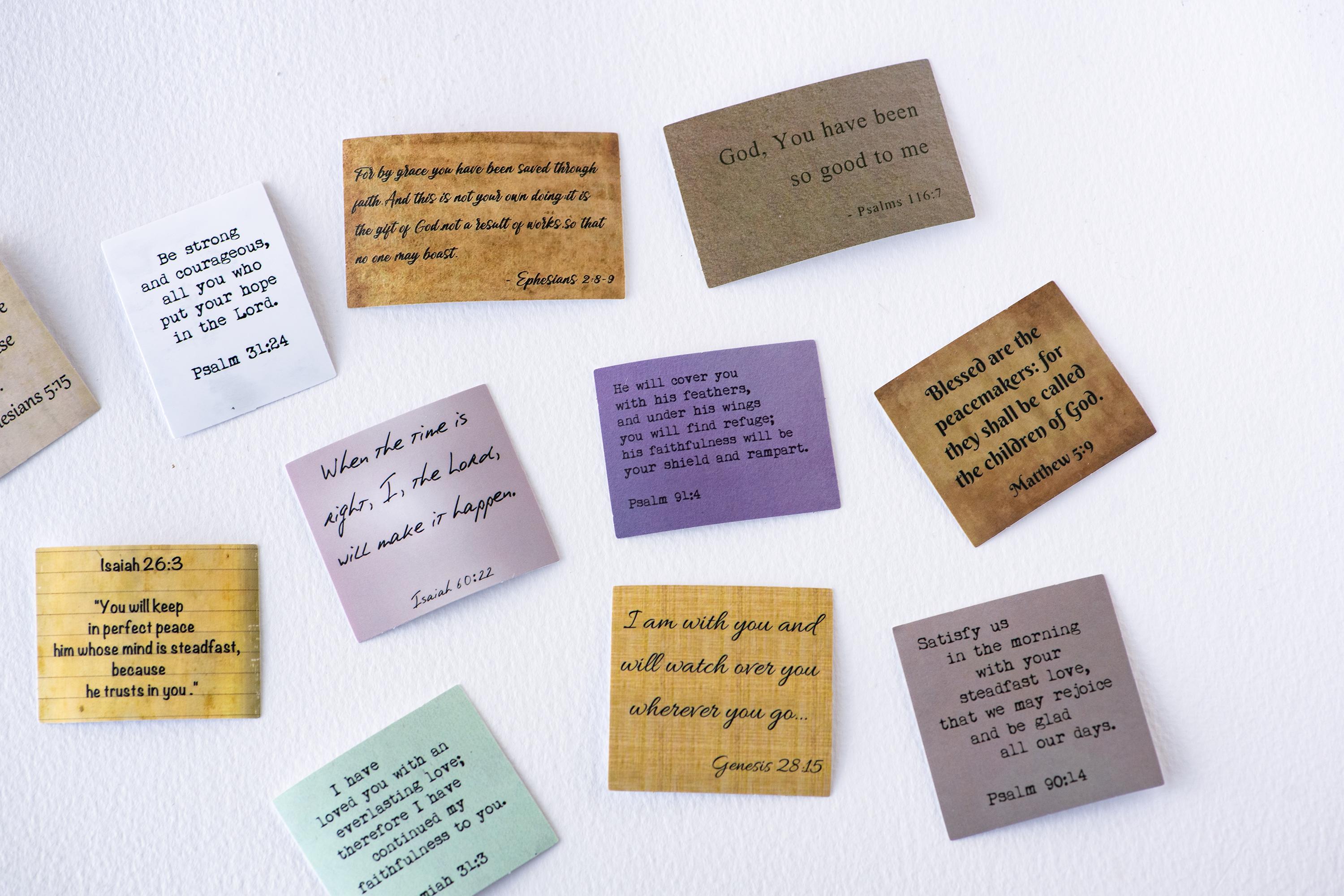 Assorted Bible Verse Sticker Pack, Christian Sticker Gifts, Junk ...