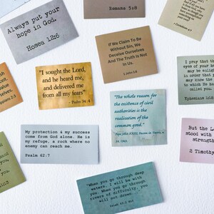 Assorted Bible Verse Sticker Pack, Christian Sticker Gifts, Junk ...