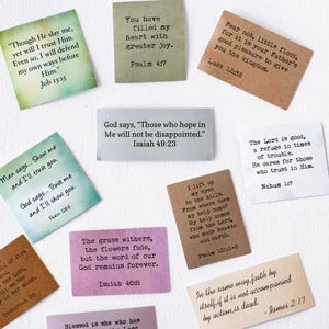 Assorted Bible Verse Sticker Pack, Christian Sticker Gifts, Junk ...