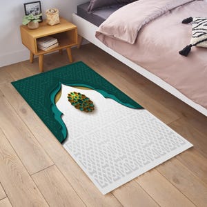 Prayer Rug For Woman, Prayer Mat, Personalize Prayer Mat, Prayer Rug, Turkish Prayer Rug, Islam Prayer Rug, Best Janamaz, Muslim Prayer Mat
