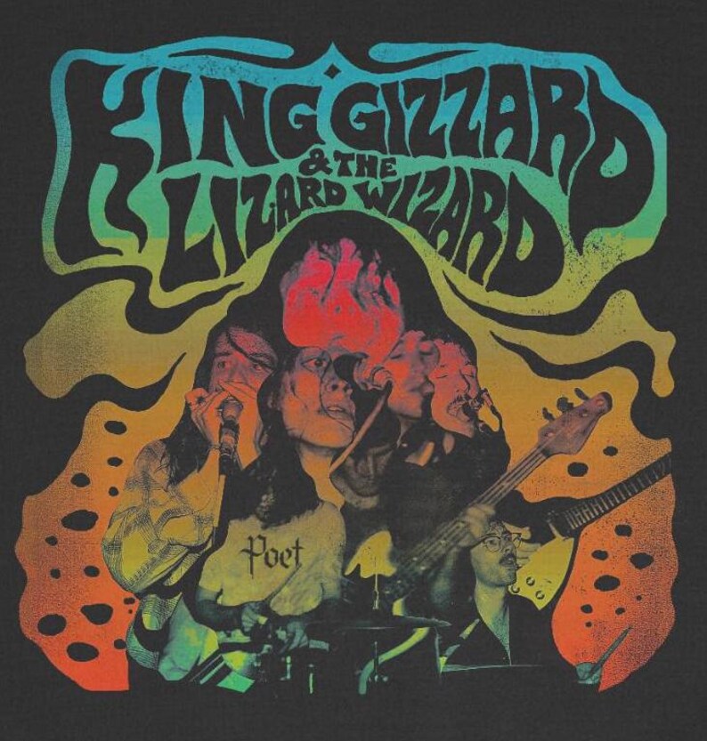 King Gizzard and the Lizard Wizard Sweatshirt Psychedelic Progressive ...