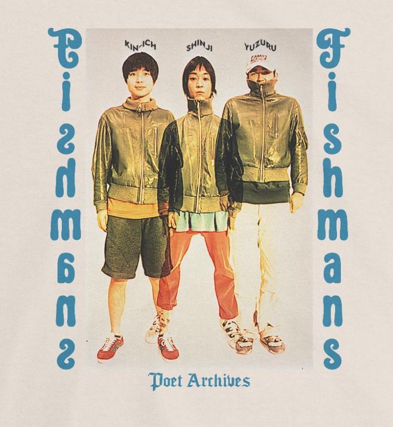 Fishmans Japanese Band T-shirt Shinji Sato Dream Psychedelia, Long