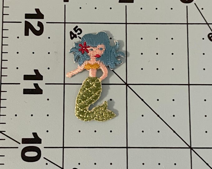 1  - Iron on Mermaid patch