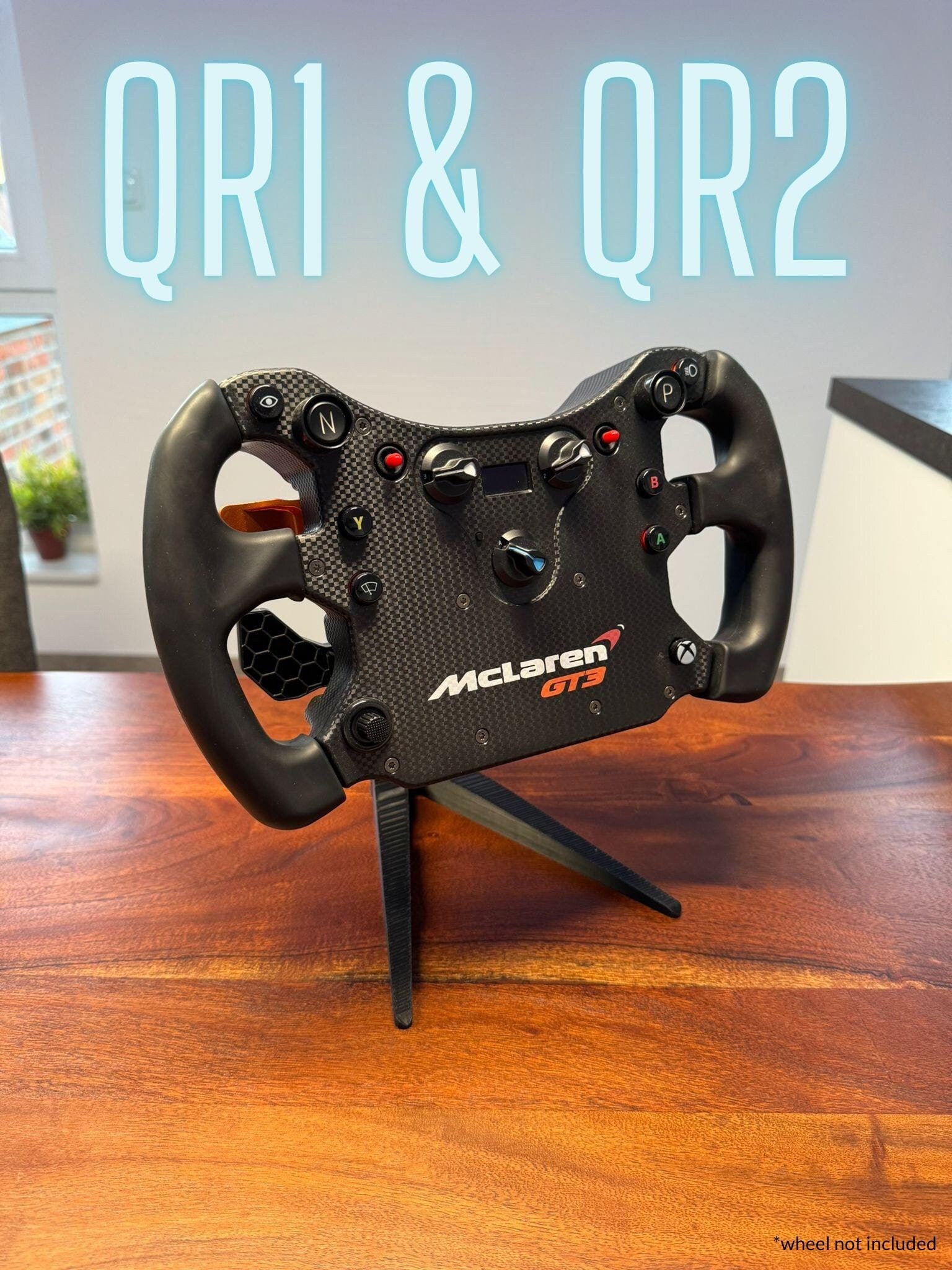 Fanatec CSL McLaren GT3 V2 中古 Fanatec CSL Elite Steering Wheel McLaren GT3 V2 – THINK OF SIM