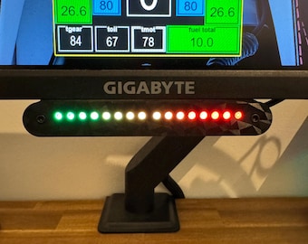 Universal REV Lights LED RPM display sim racing