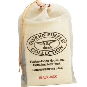 Jack Of Hearts Tavern Puzzle - Handcrafted Steel Brain Teaser Game