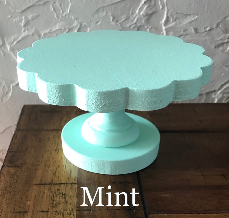 Risers, tiered tray pedestals, mug holder, sign riser, cupcake stand image 1