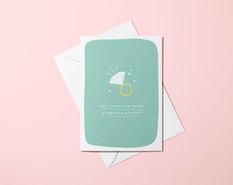 Engagement Greetings Card