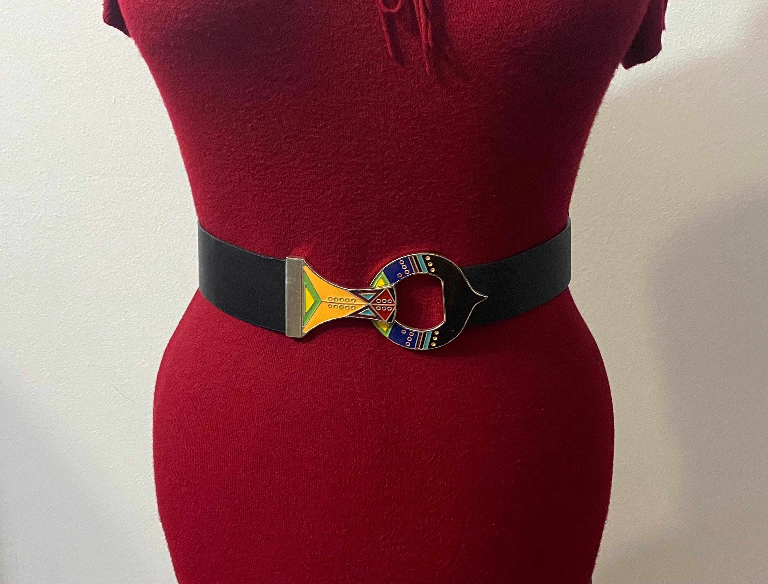 Vintage Chico’s red braided leather silver beads hook western boho belt SOLD Chunky Y2K belt ⭐️ $21 (+ ship) Size: s/m This belt  main image 2