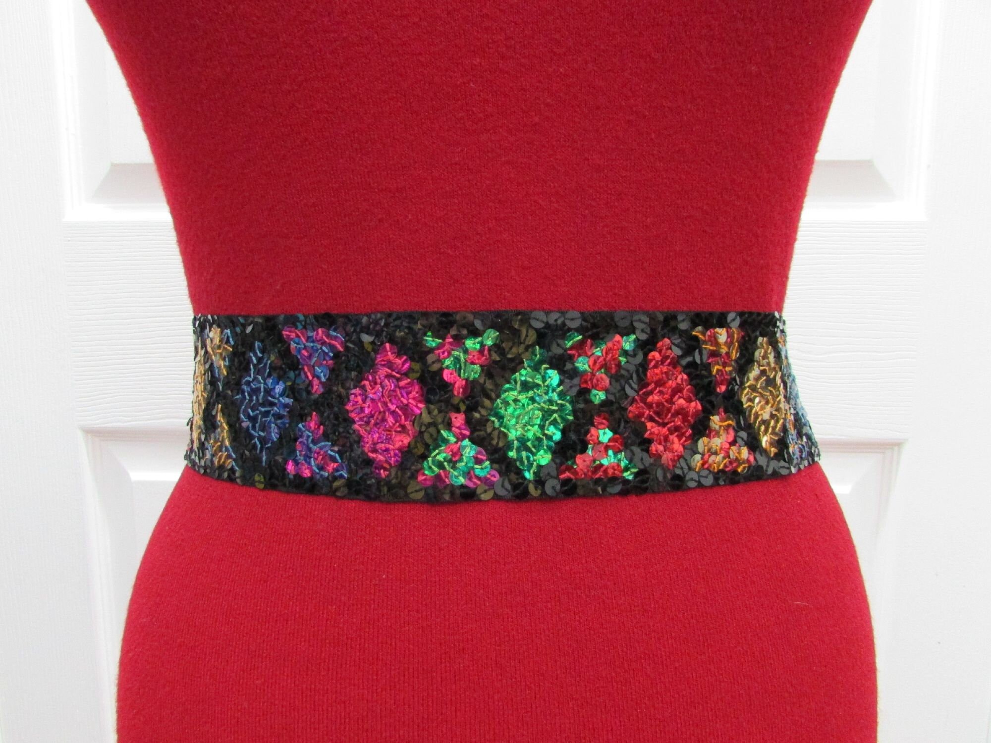 Sequin Vintage Belt - Etsy display picture 3
