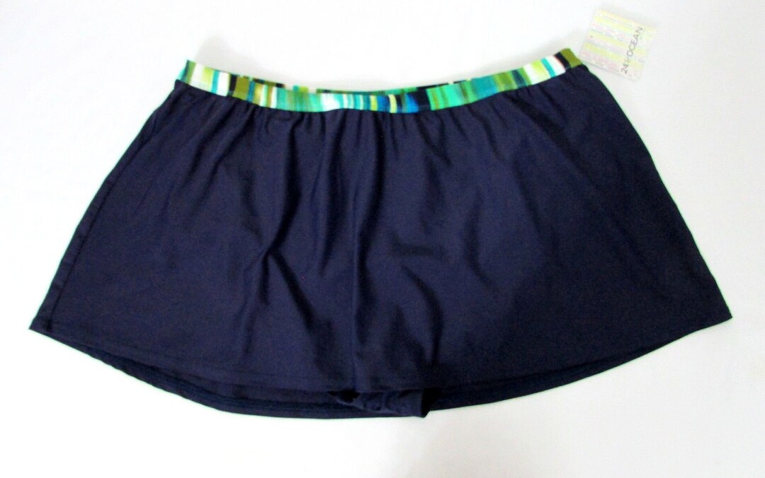 New Cobalt Blue Swim Skirt / Bottom main image 0