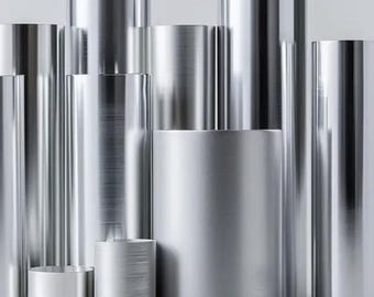 Aluminium cylinder Mirror finish