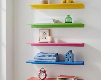 Modern Colorful Wall Shelves