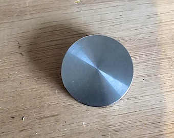 Disco redondo de acero inoxidable de 31,7 mm de diámetro