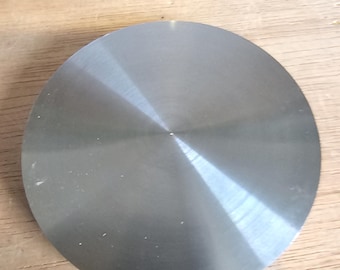 Disco redondo de acero inoxidable de 76,1 mm de diámetro