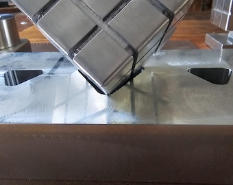 Aluminium 3 Cube stand oblong
