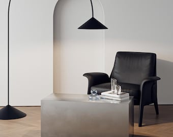 Mesas de centro largas de aluminio. Por favor, compruebe las medidas antes de realizar el pedido.