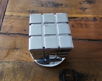 Aluminium  multi square cube mirror finished