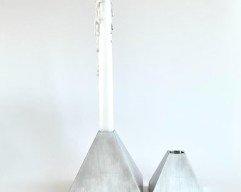 Aluminium Pyramid Candle Stick Holder