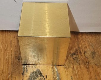 Brass  Cube 31mm square