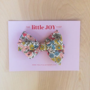 Girl's Liberty of London Bow - Rifle Paper Co. Hair Bow - Liberty of London - Girl's Hair Bow