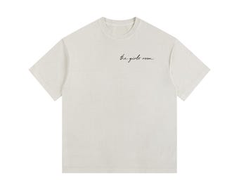 The Girls' Room | Vintage Washed Oversized Cotton T-Shirt