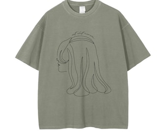 Eat Shit Marcia | Vintage Wash Drop Shoulder T-Shirt