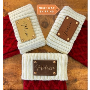 Christmas Stockings Personalized Christmas Stockings, Family Stockings, Holiday Stockings, Custom Knitted Stockings, Holiday Decor Gift