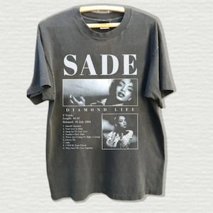 SADE Tシャツ　THINKING DIFFERENT ヴィンテージ　グレラン THINKING DIFFERENT SADE シャーデー Tシャツ - メルカリ