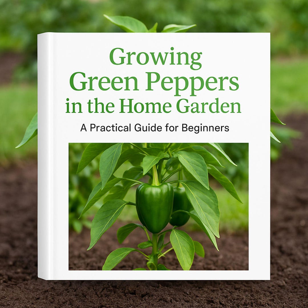 Steps Growing Pdf Green Pepper Growing Guide | Home Garden Step-by-step | Grow Peppers ...
