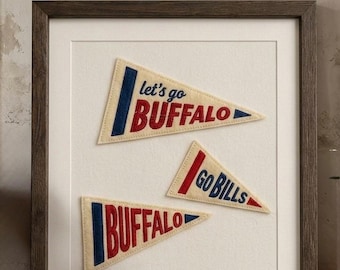 Buffalo Bills, Buffalo Bills Wall Art Poster, Buffalo Bills Print, Buffalo Pennant, Buffalo NY Decor, Bills Mafia, Digital Download