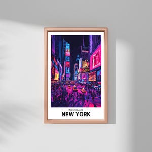 タイムズスクエア ニューヨーク、ニューヨーク市 ジクレー
