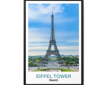 Eiffel Tower Paris Photo Print: France Wall Art