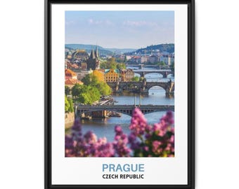 Prag Foto Print: Karlsbrücke & Altstadt Wandkunst