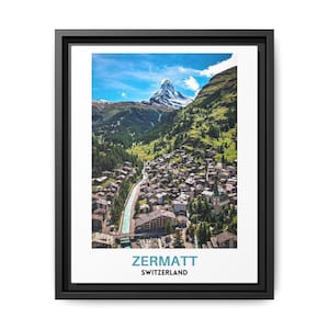 Real Photo, Zermatt Print, Zermatt Wall Art, Zermatt Poster, Zermatt Photo, Zermatt Poster Print, Zermatt Wall Decor, Switzerland
